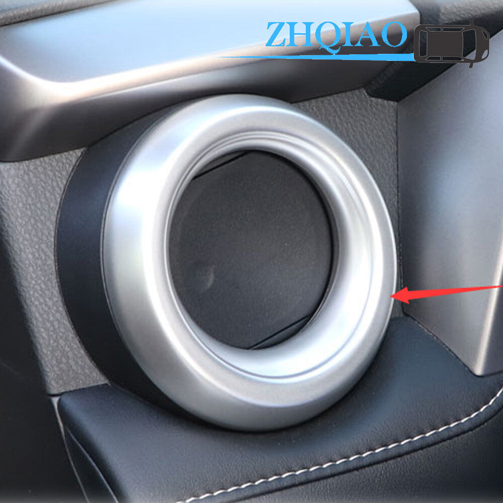 ABS Chrome Trim Cover Left Right Air Outlet Vent Fit for Toyota RAV4 2013-2018