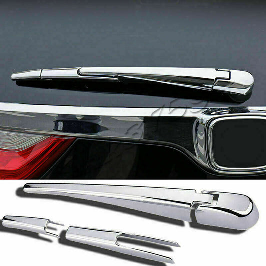 for Honda CR-V CRV 2017-2022 ABS Chrome Rear Window Rain Wiper Nozzle Cover Trim