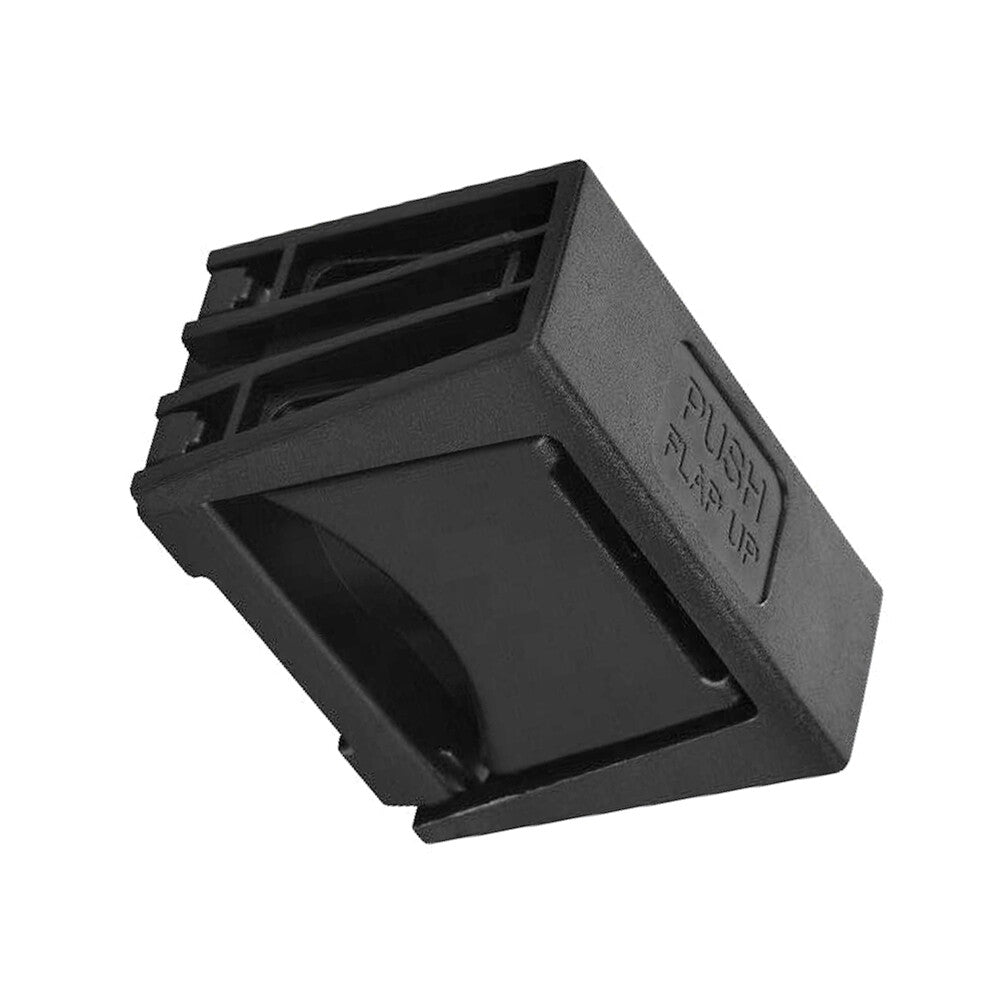 For 2009-13 for Toyota for Corolla Front Center Console Cup Holder Insert Divider Black Q