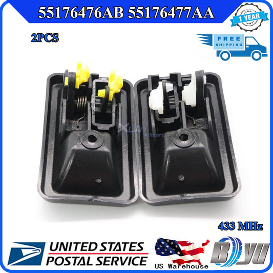 for Jeep for Wrangler , 1987-2004, YJ/TJ model, pair of interior door handles. v