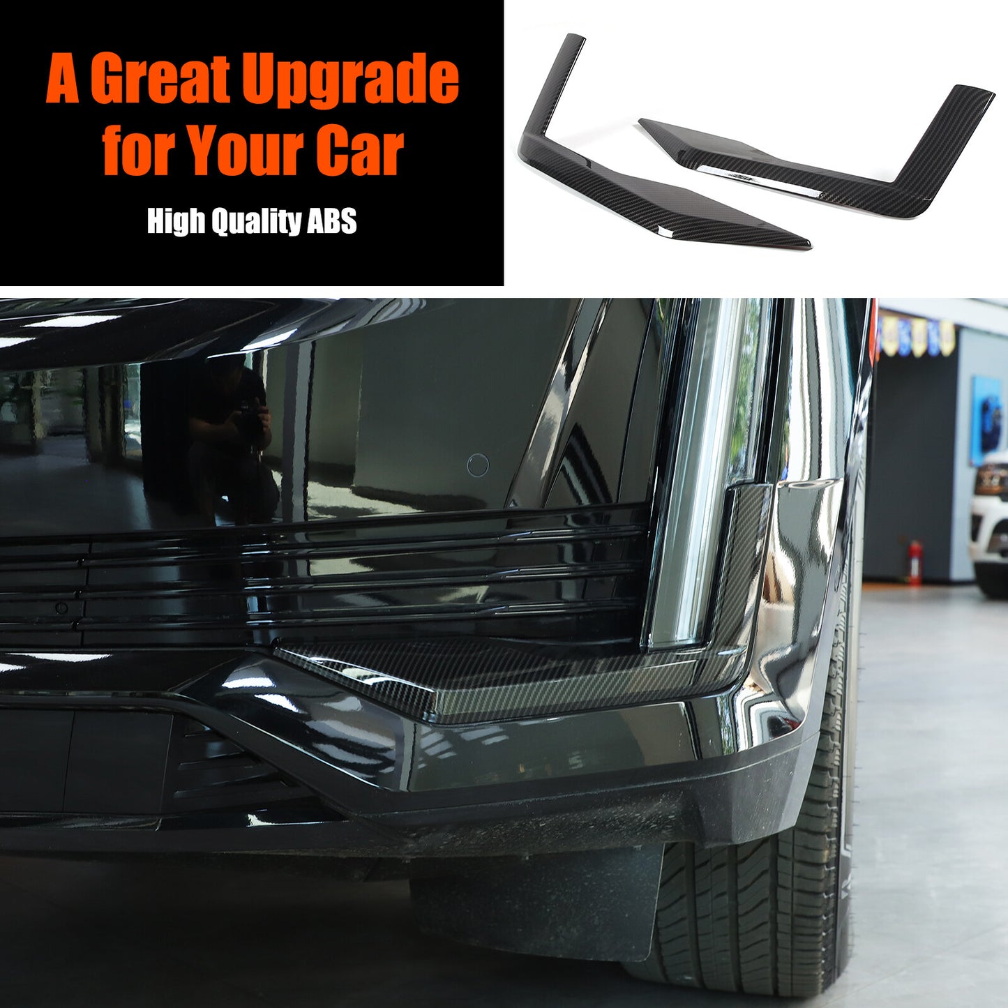 Silver Internal Steel Inner Handle Cap Trim for Tundra 2014-2021 - v