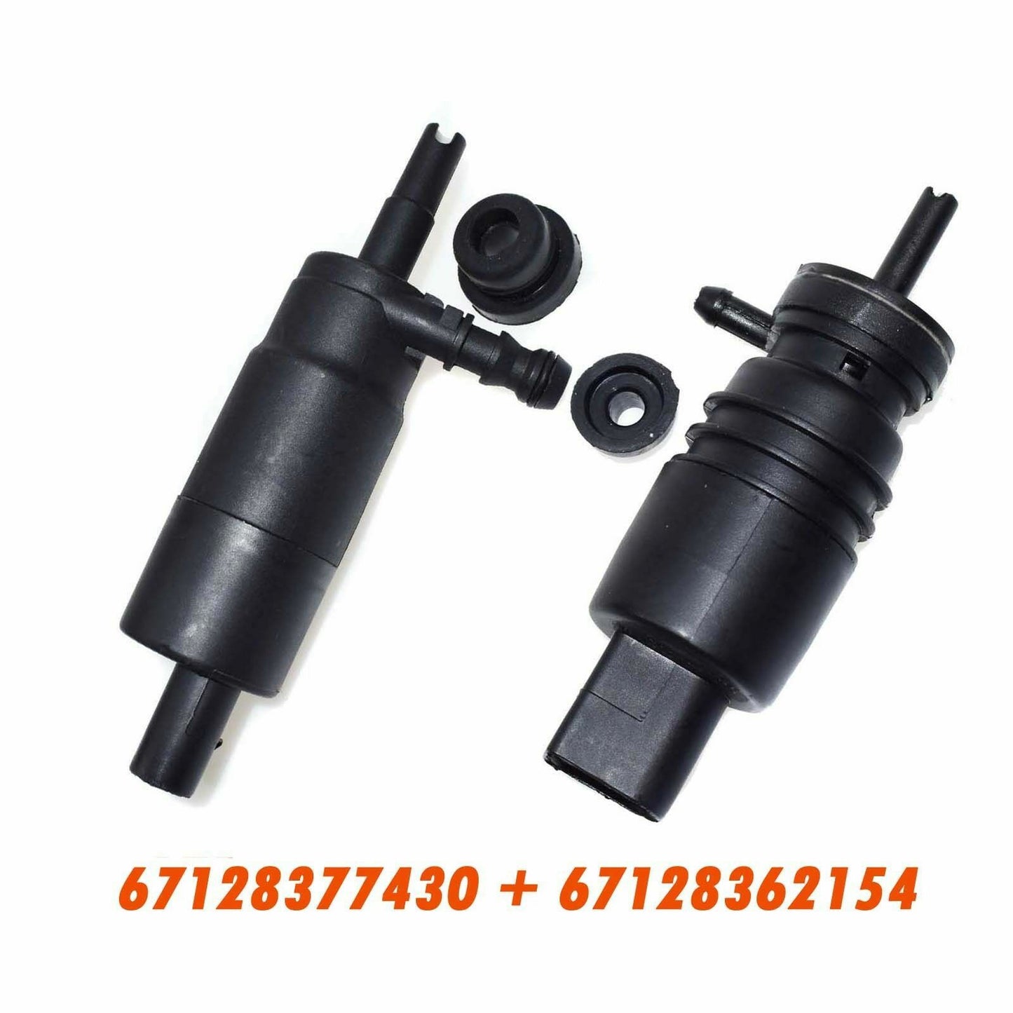 HEADLIGHT+WINDSHIELD WASHER PUMPS for E46 E90 E60 X5 67128377430- v