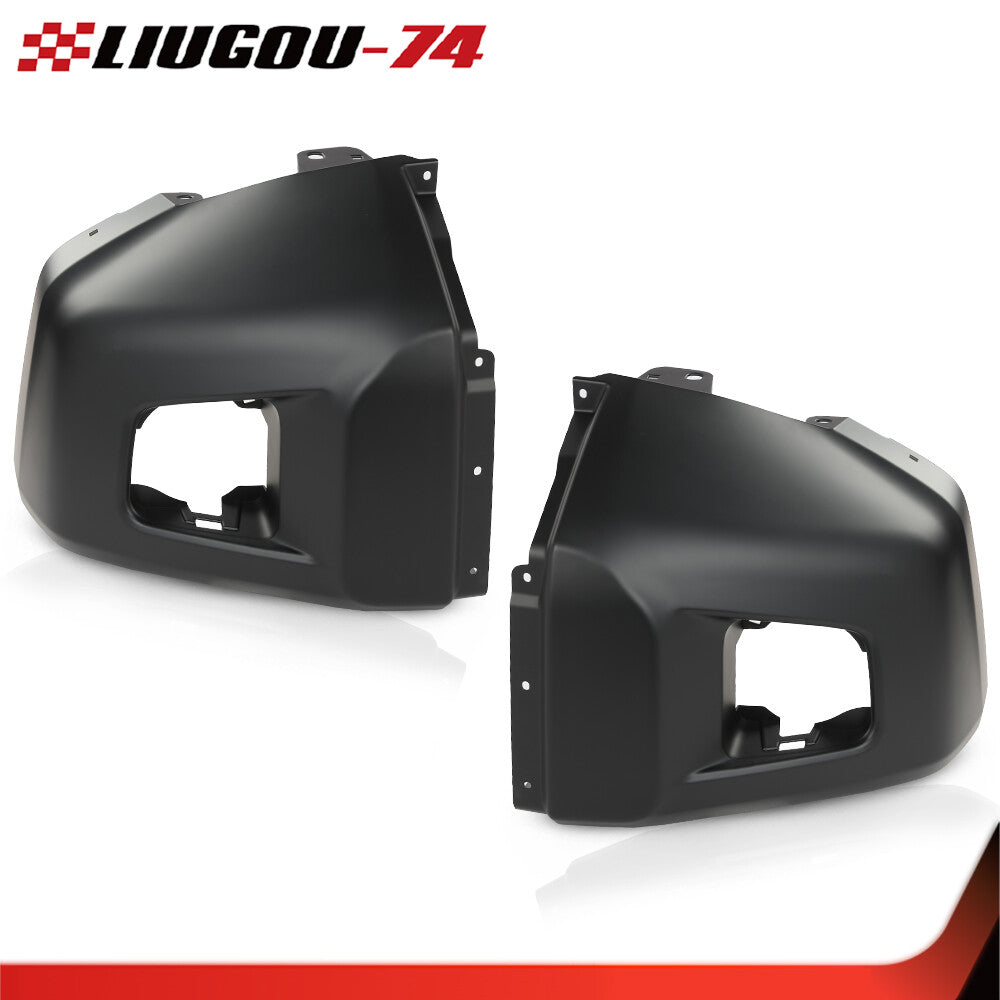 Suitable for 2014-21 for Toyota Tundra bumper end trim kit with textured driver and passenger sides