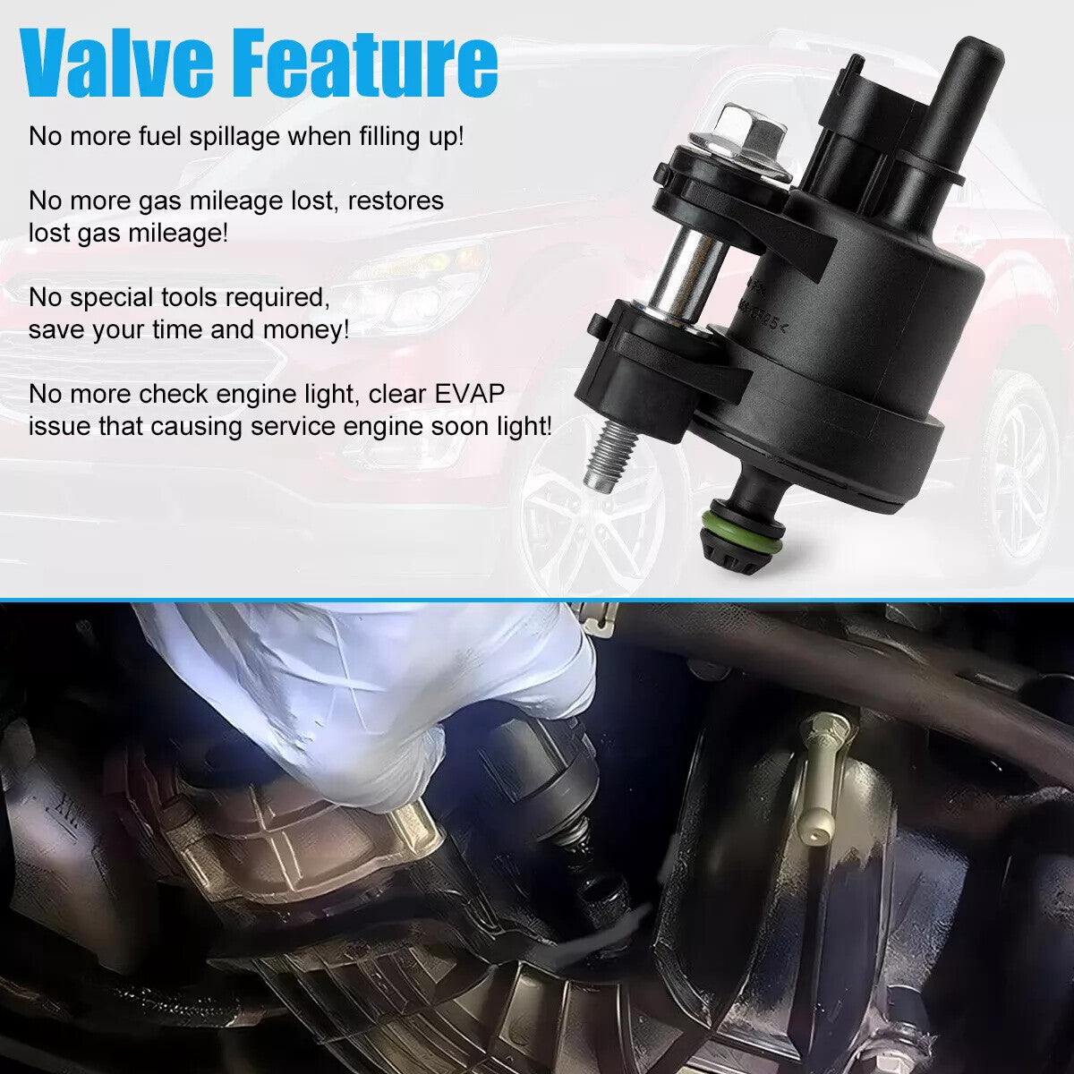 Solenoid valves suitable for general-purpose for Cadillac steam tank purification valves 55593172 12610560 12690512- n