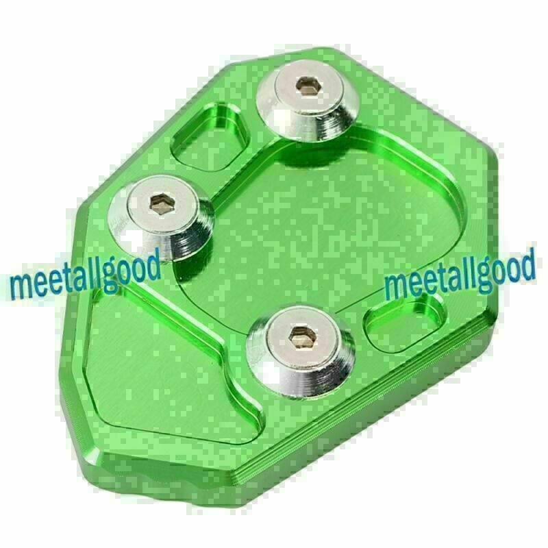 Enlarge Side Stand Kickstand Foot Plate Pad Fit for BMW S1000RR 2010-2014 11 Green Q