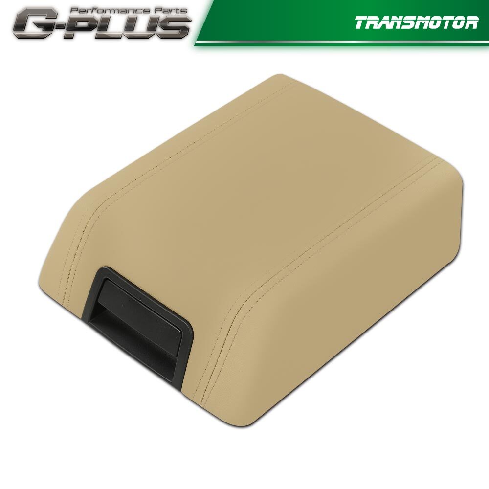 Leather center console armrest cover protective cover beige fits 04-08 for - v
