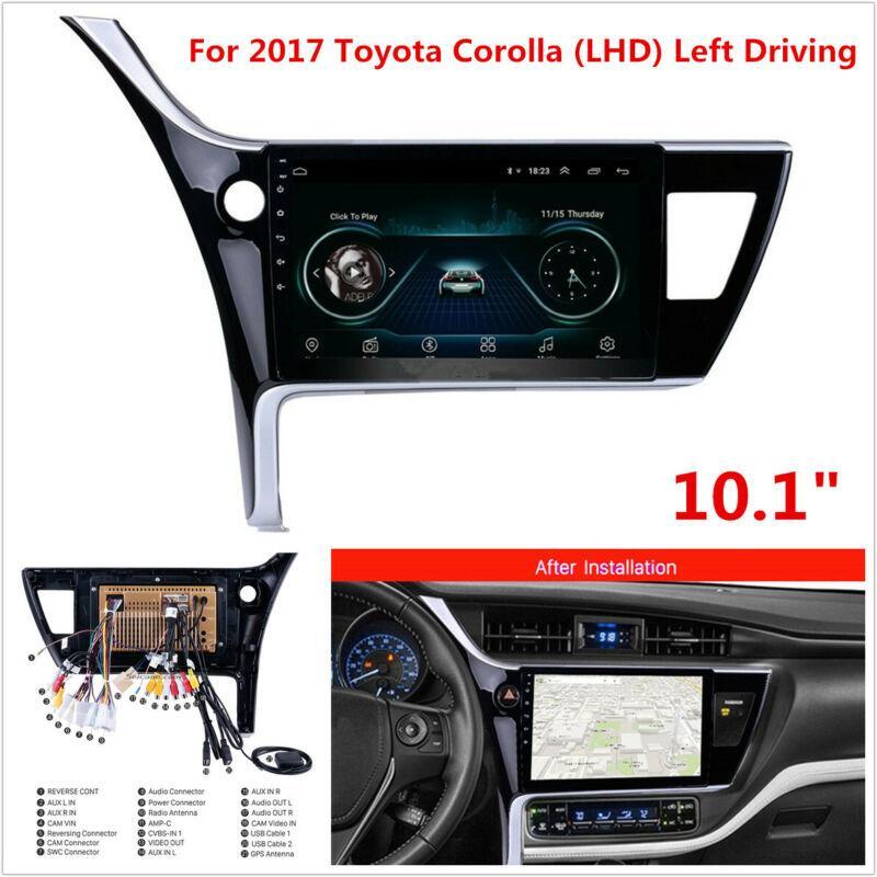 Car Stereo Radio with GPS 10.1-inch Android 8.1 Navigation for 2017 for Corolla (LHD) - n