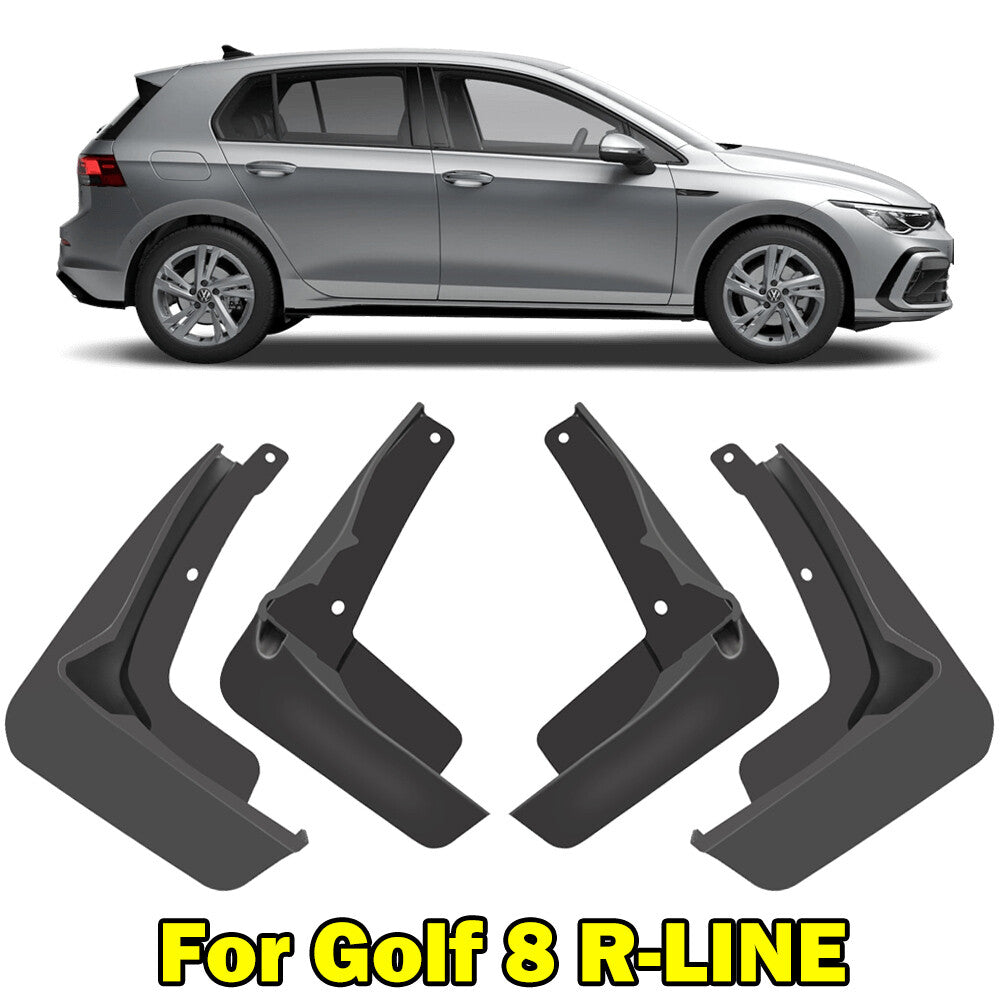 Set Splash Guards Mud Flaps for VW for Golf 8 MK8 R-Line GTI GTD GTE Hatch 2020-2022 Q