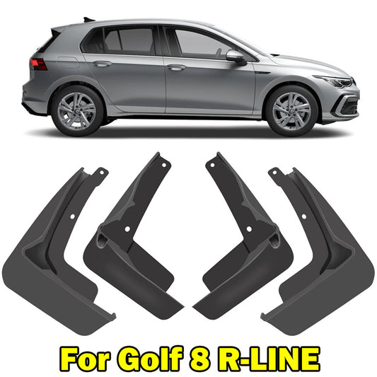 Set Splash Guards Mud Flaps for VW for Golf 8 MK8 R-Line GTI GTD GTE Hatch 2020-2022 Q