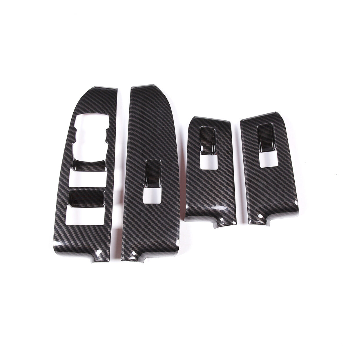Black aluminum alloy handle handbrake cover suitable for FJ Cruiser 07-21- v