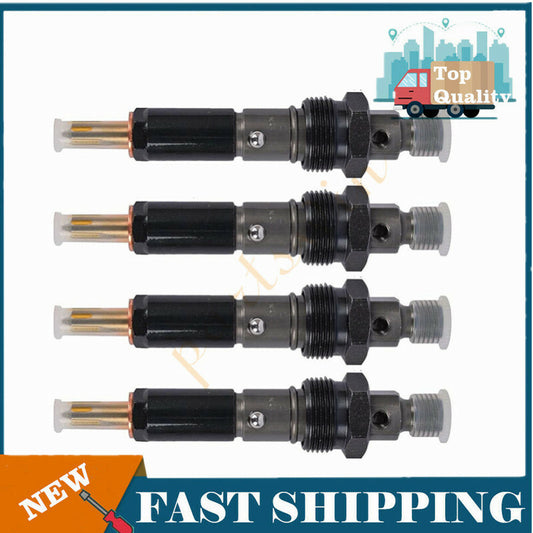 4-piece fuel injector J919331 for Case-IH skid steering 1840 1845C backhoe 580 Super- n