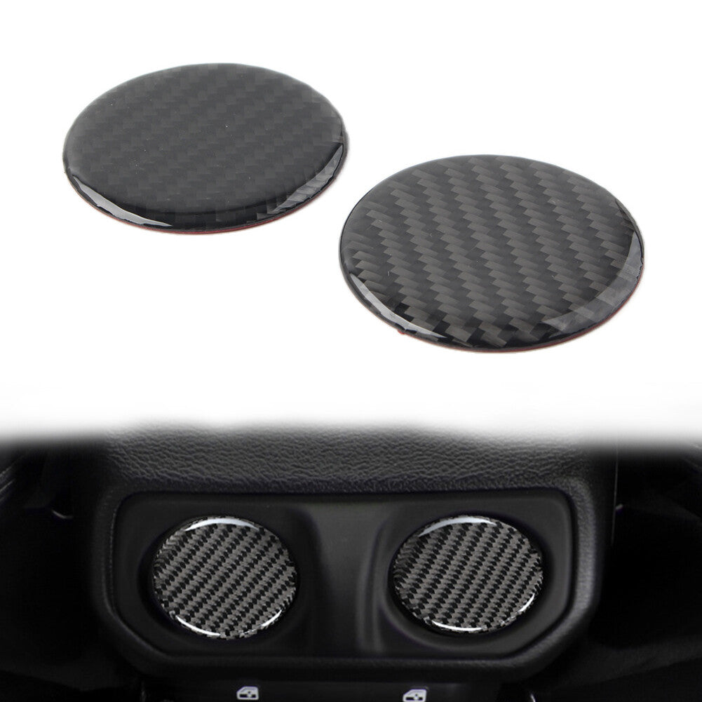 Rear Armrest Center Air Outlet Vent Trim for Jeep for Wrangler JL 2018-22 Gladiator