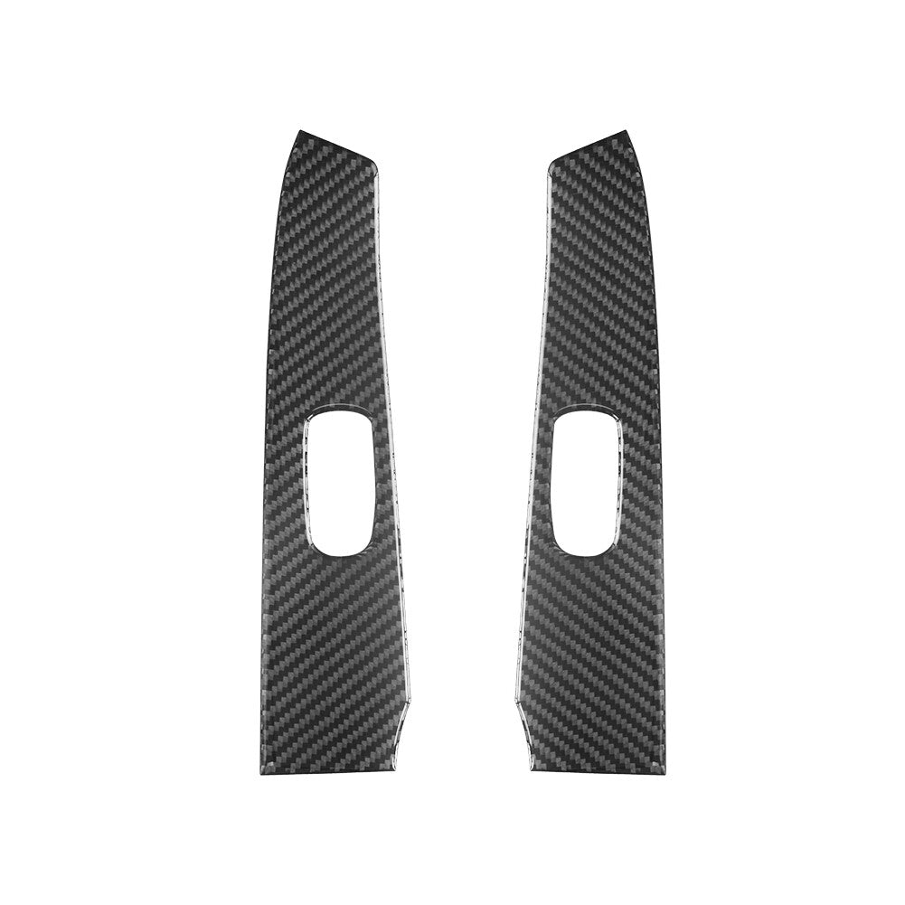 Red Carbon Fiber Gear Shift Frame Trim Cover for Hyundai for Veloster JS 2019-2022 v