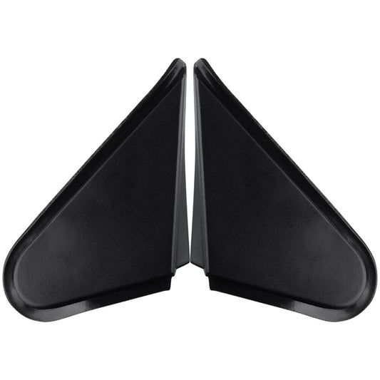1Pair Front Fender Corner Molding Cover LHRH Black for Toyota RAV-4 2013 - 2015