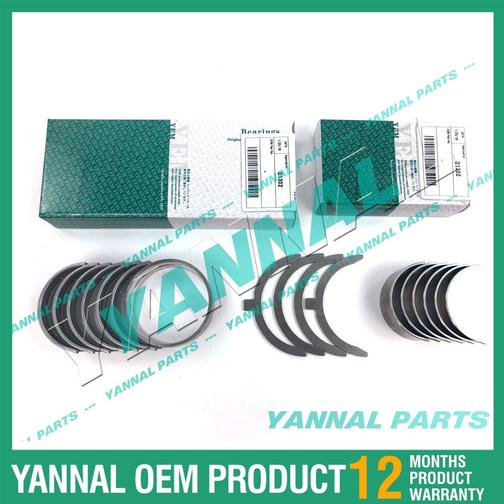D1302DI D1302 D1302A main bearings and connecting rod bearings are suitable for KH11H KH60 L275DT-