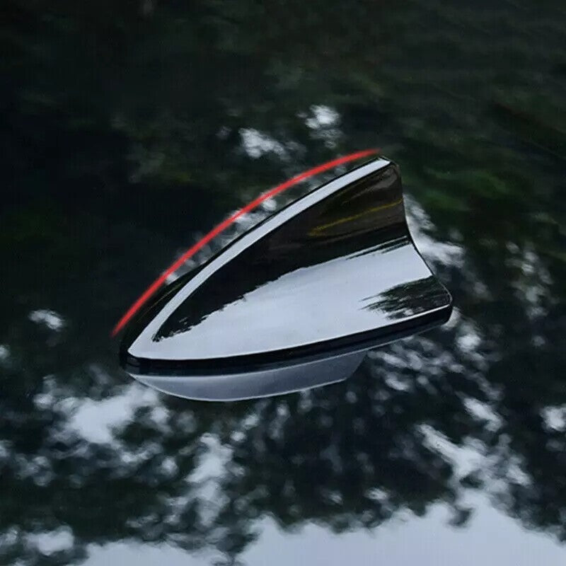 1x Glossy Black Shark Fin Antenna Receiver Cover Trim for Toyota for Camry 2018-2023