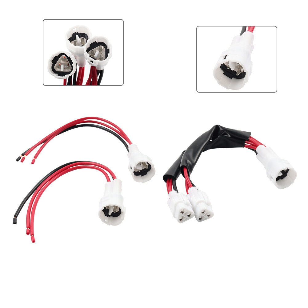 3x Power Outlet Splitter Plug USB Charger Connector for Yamaha Tenere700 XTZ1200