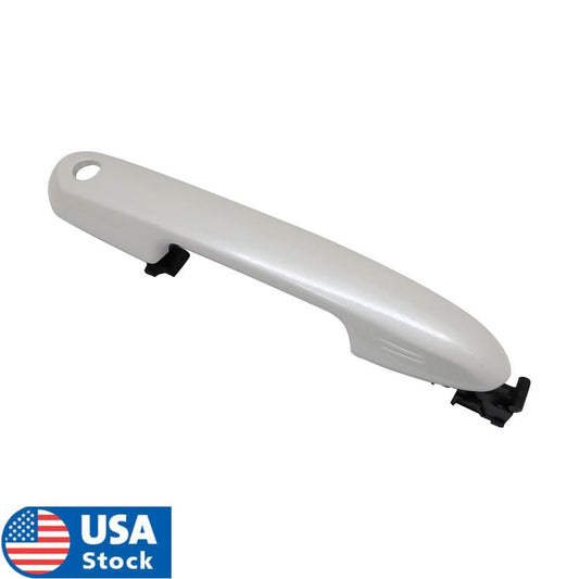 Car Front Left Side Pearl White Exterior Door Handle for Toyota RAV4 2019-2023