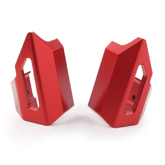CNC Front Brake Clutch Line Hose Clamps for Kawasaki Z1000 2014 2015 2016 Red Q