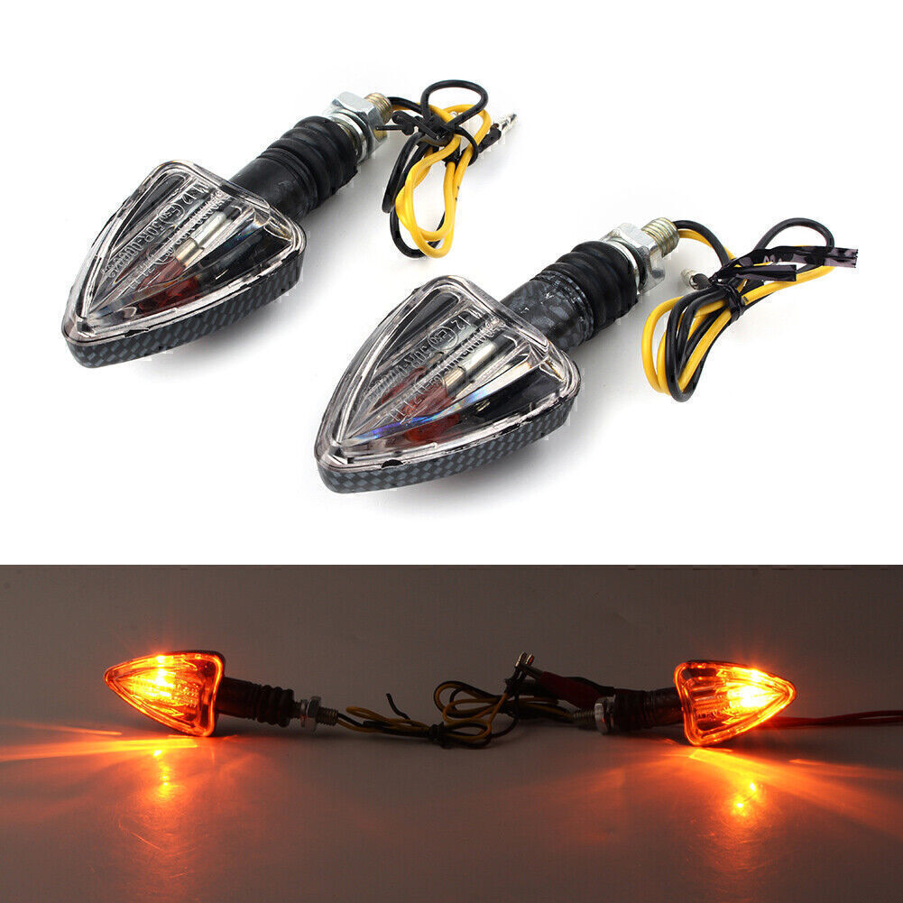 Motor Smoke LED Triangle Signal Turn Signal Indicator fit for Harley for Suzuki Q