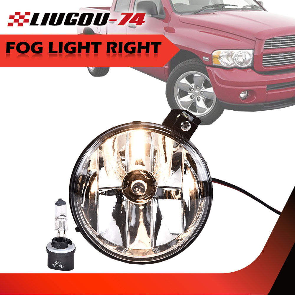 The right side of the Bumper Fog light is suitable for 01-04 for Dodge Dakota 2001-2003 Durango LG- v