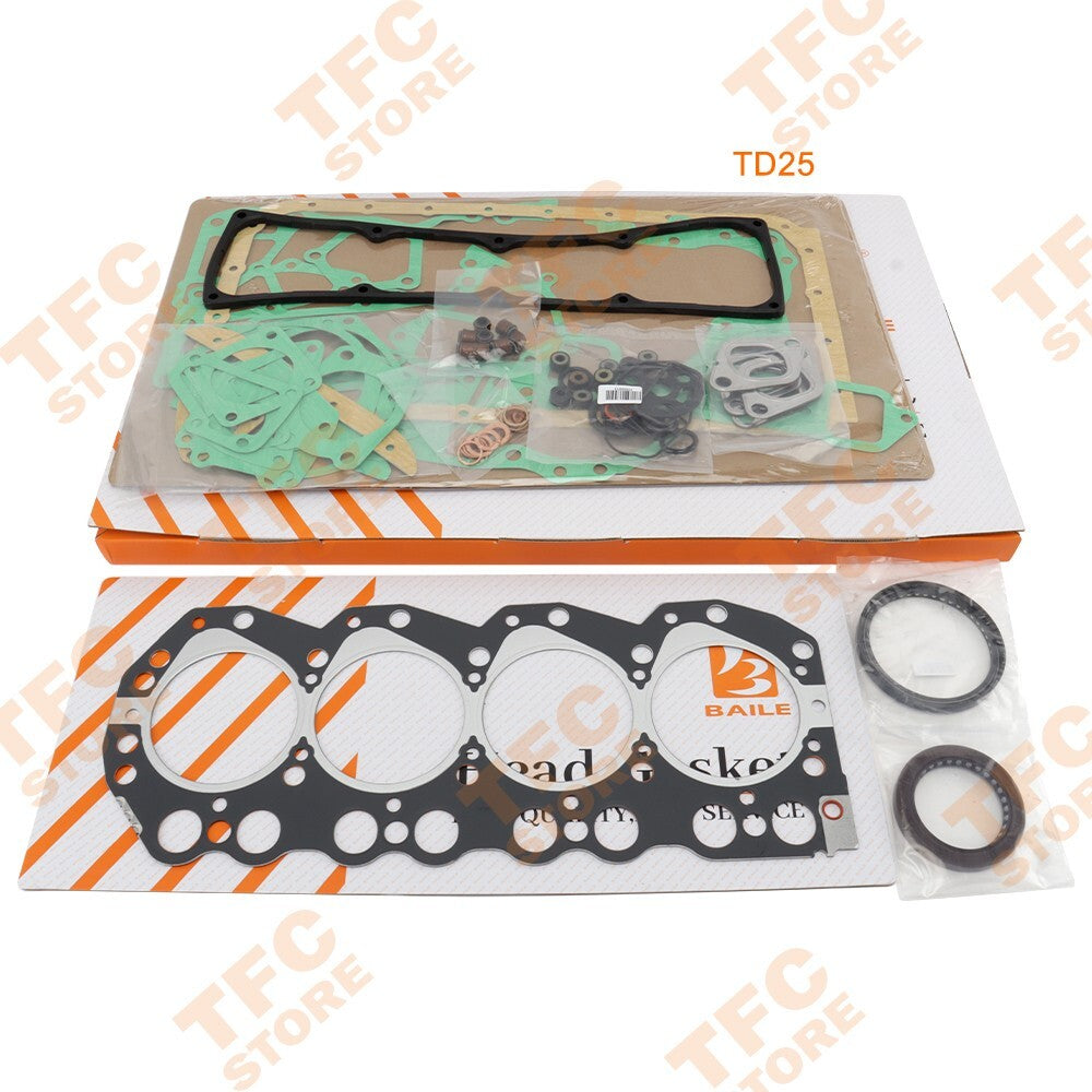 TD25 TD25TI Engine complete Full Gasket Set kit for Nissan Pick up Urvan Pick up