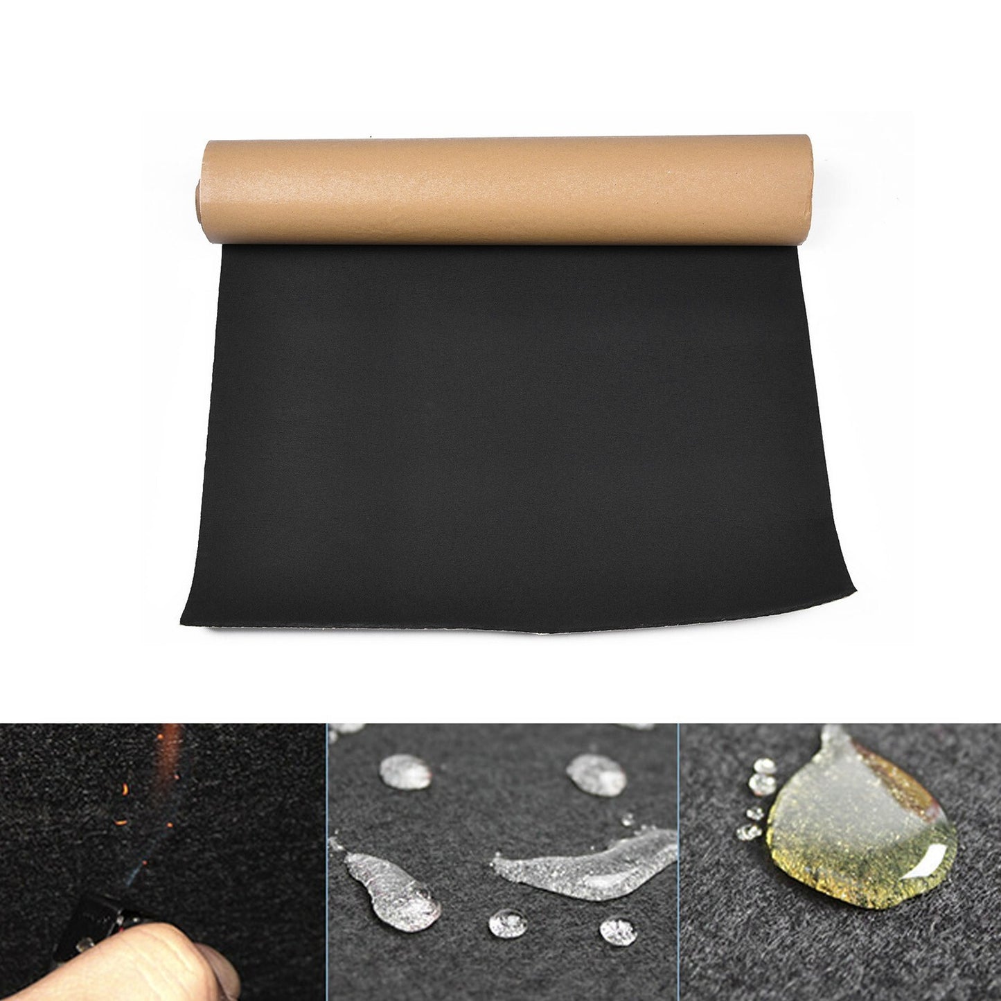 Car roof floor and trunk sound insulation and heat insulation pad, 30 cm x 50 cm