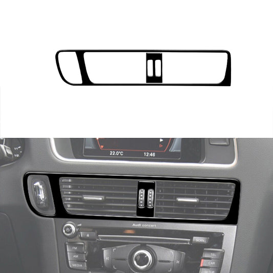 2X Red Carbon Fiber Speedometer Strip Cover Trim for Mazda CX-9 2010-2015 v