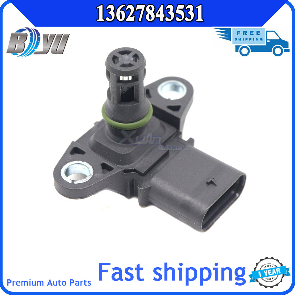 Map manifold absolute pressure sensor for Z4, X3 320i, 328i, and 428i. 13627843531- v