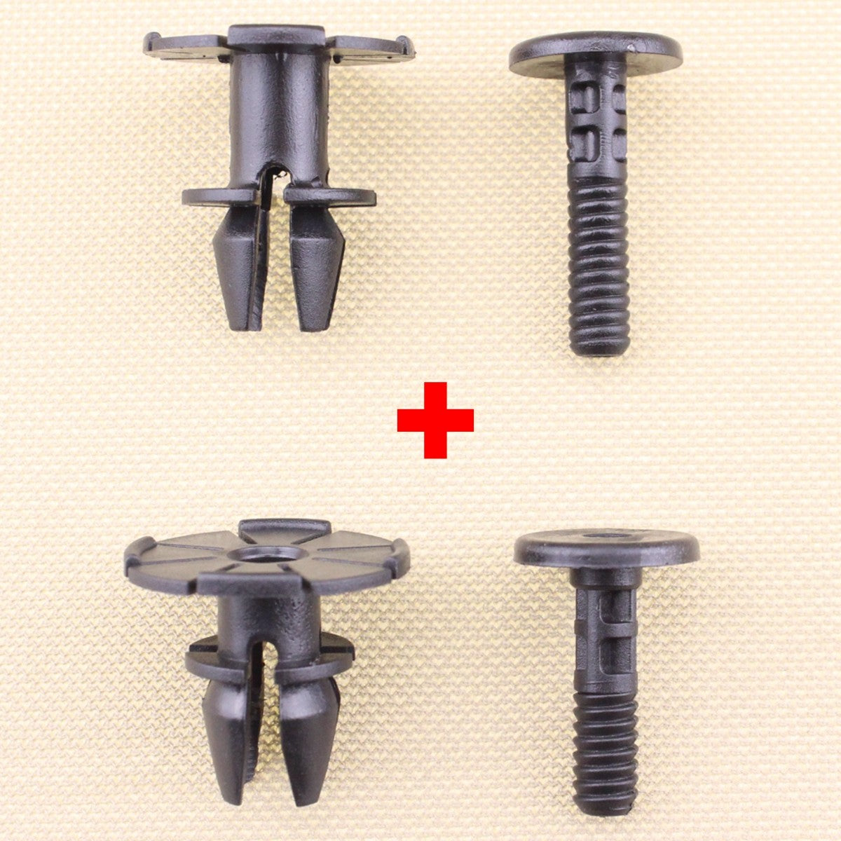 for BMW Trim Spacer Clips  Pin Kit 07147122912 07147122913 51717066226
