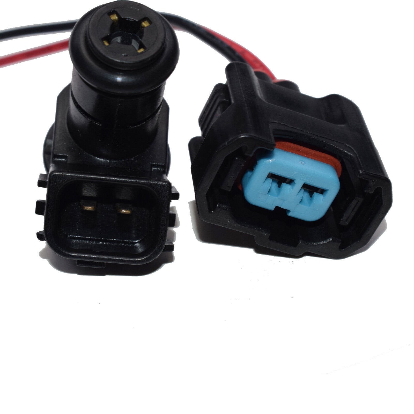 Fuel injectors and plug connectors suitable for Suzuki Quadraker 450 LTR450 2x4 2006-2009 Q
