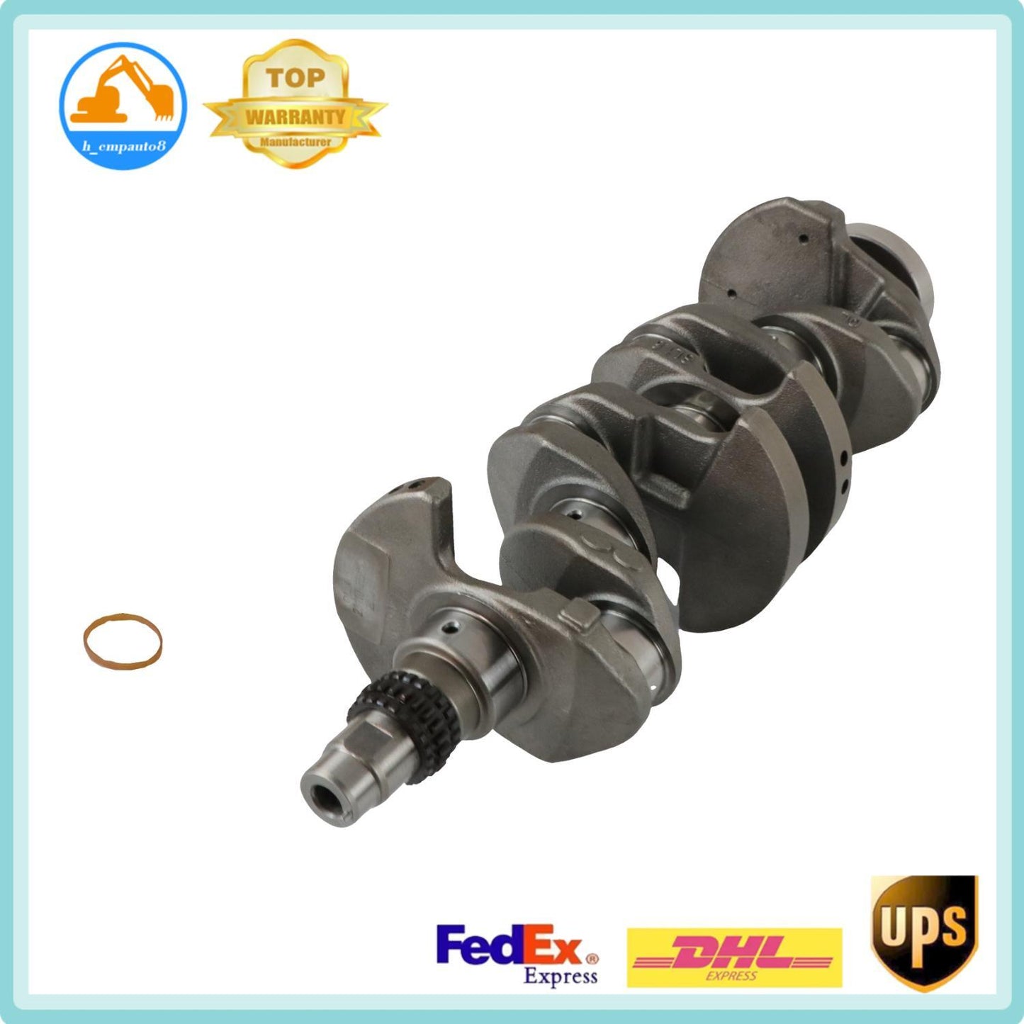 Crankshaft 23110-2B300 1.6L for Hyundai Accent Verna for Elantra HB20 for Kia Forte G4FG