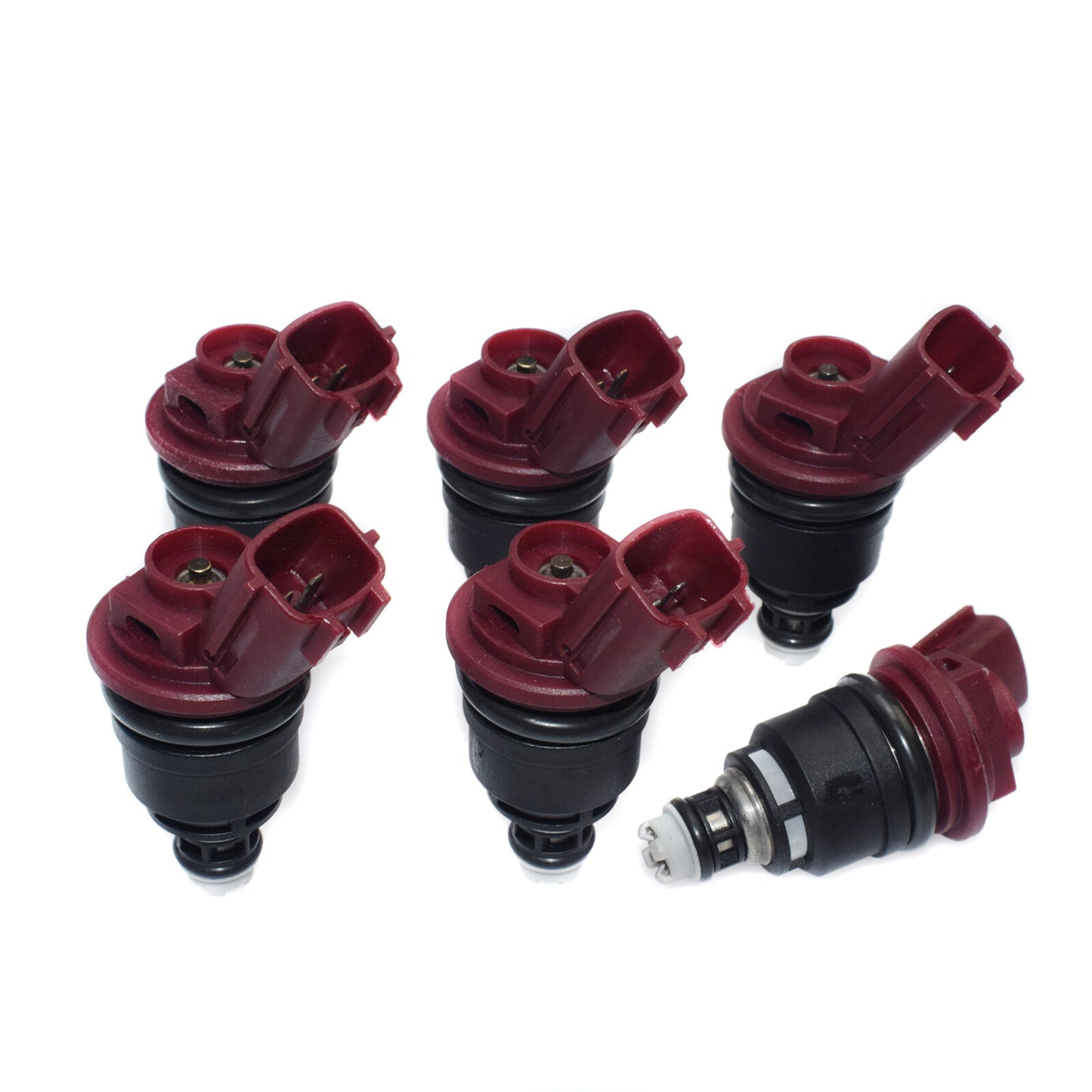 6-piece fuel injector pack suitable for Infiniti I30 1996-1999 and Maxima 1992-99 16600-96E01- n