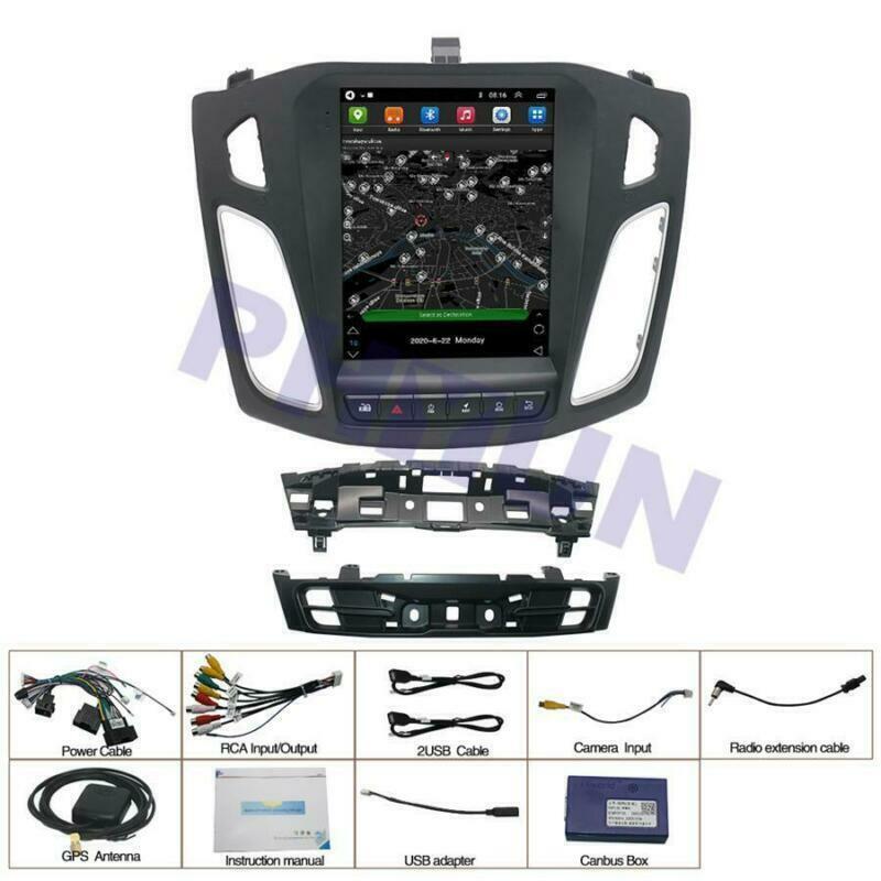 2012-2017 Vertical 9.7 Android 10.1 Car Stereo Radio GPS 2+32GB for Ford Focus