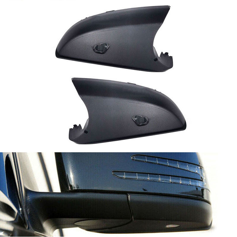 2PCS Mirror Bottom Cover for Mercedes-Benz W204 212 221 A/B/C/E/S/GLA /GLK-Class