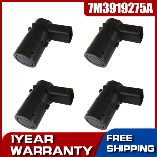 4PCS PDC Backup Parking Sensor for Audi A4 A6 BEETLE TRANSPORTER 7M3919275A v