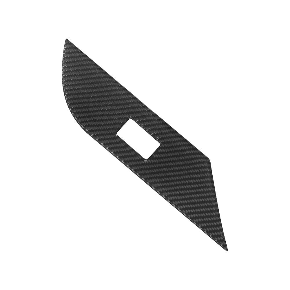 2Pcs Red Carbon Fiber CD Player Trim Cover for Mercedes R-Class 2009-2012 v