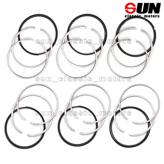 STD 6x piston rings, 92.9 mm, suitable for 3.5L W221 W203 W204 W251 M272 C350-