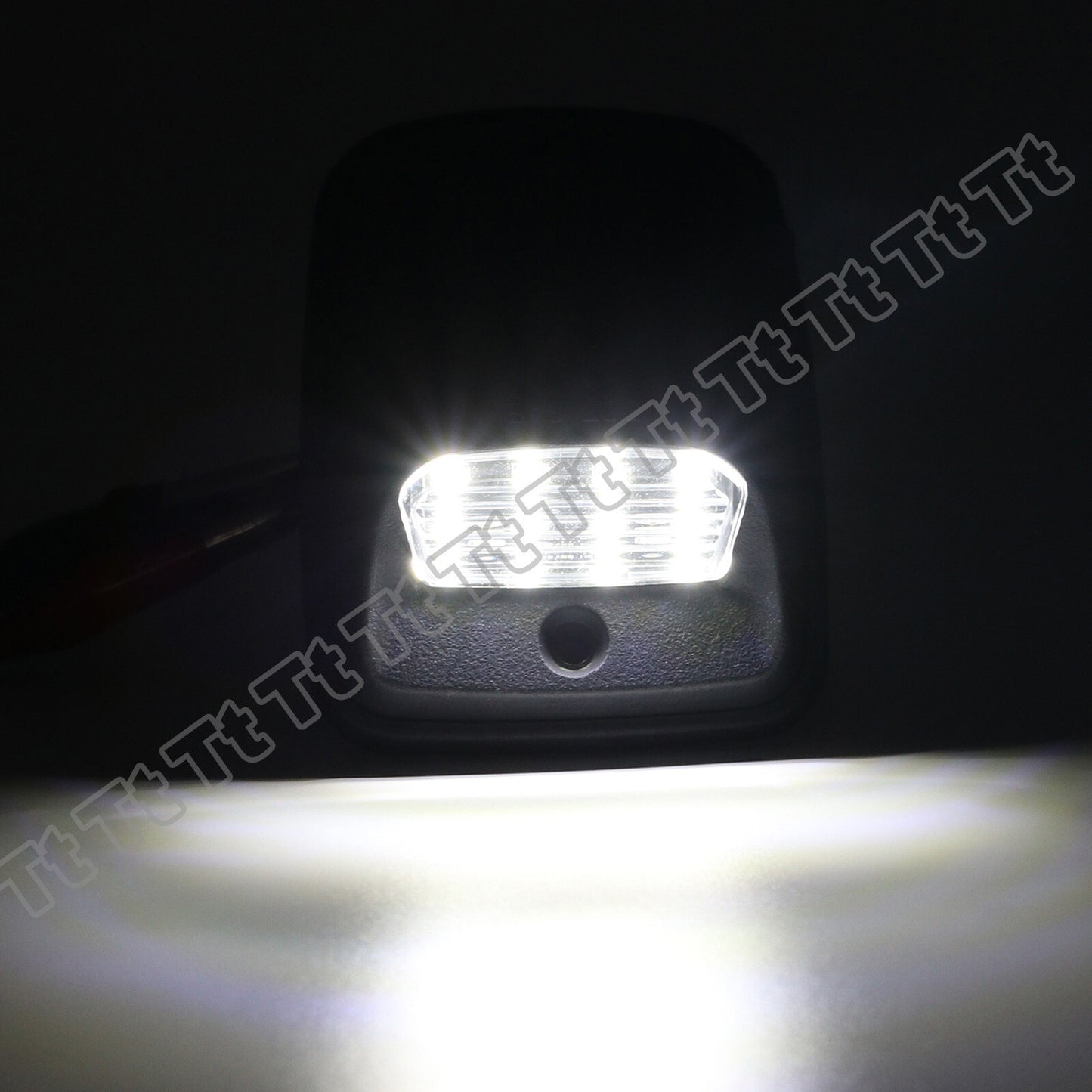 Two-piece white full LED license plate and rear light set for 1995-2004 for Toyota Tacoma. Q