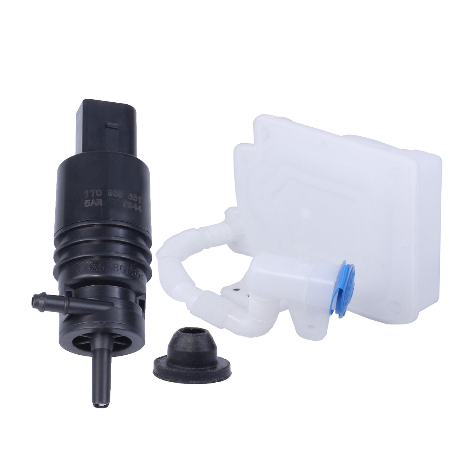Windshield Washer Reservoir Bottle Pump Set for VW for Golf Rabbit GTI for Jetta mk5 Q