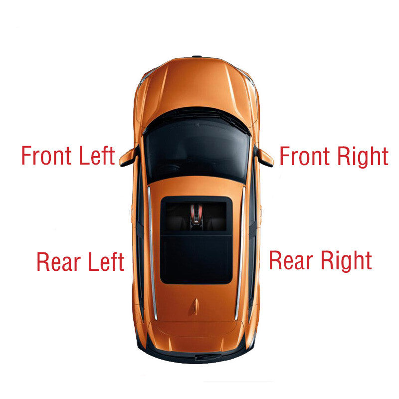Front left/right bumper eyelet caps for Lexus NX200t/300h 2015 - 2017 n