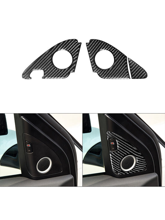 Carbon Fiber GPS Navigation Display Cover Trim For Supra A90 2019-2022 v