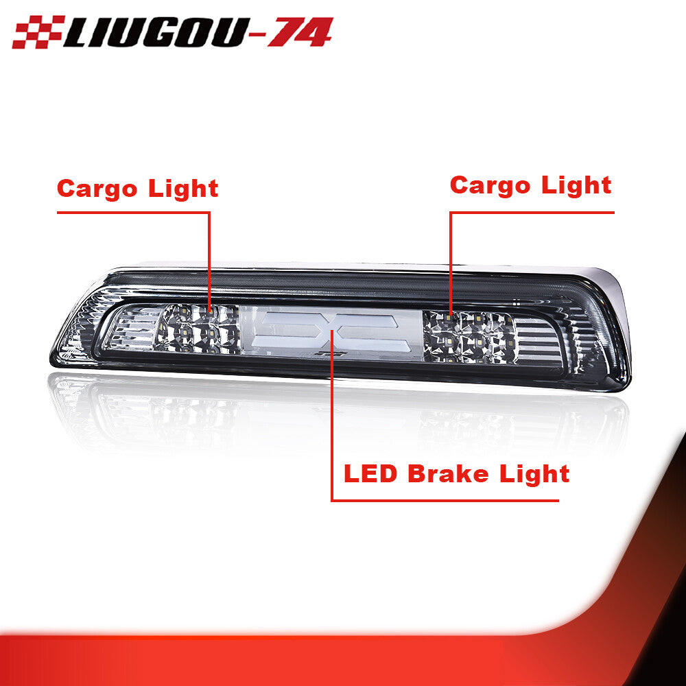 Rear 3rd Third Brake Lights Led Cargo Lights Fit for 2007 - 2018 Tundra Brand New v