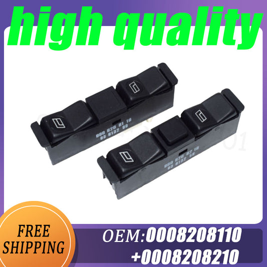 1 Dual power window switch for left and right, suitable for Mercedes W123 W201 W126