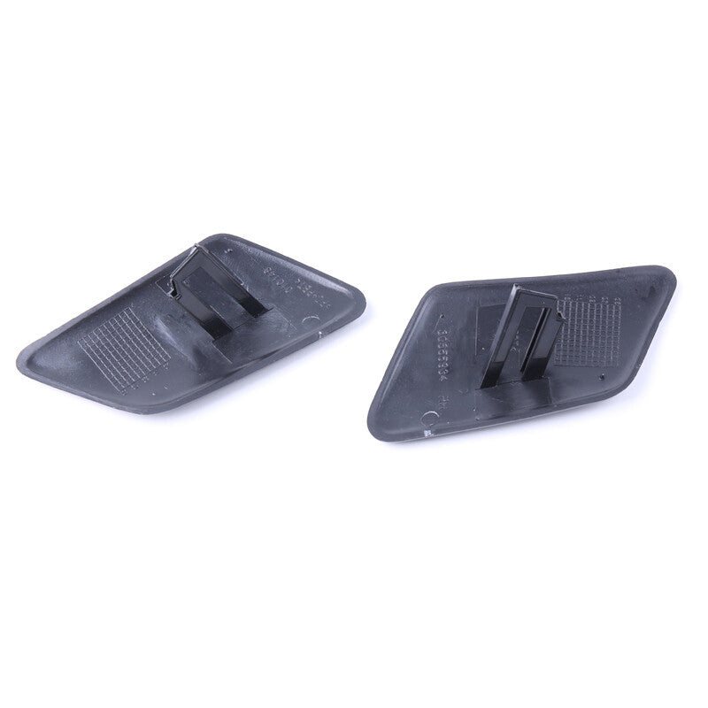 1 Pair LH RH Headlight Washer Spray Nozzle Cover Trim for 2007-2009 for Volvo C30