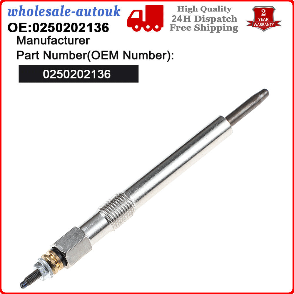 New Diesel Glow Plug 0250202136 for Great Wall Hover H3 H5 Wingle 3 Wingle 5 Q