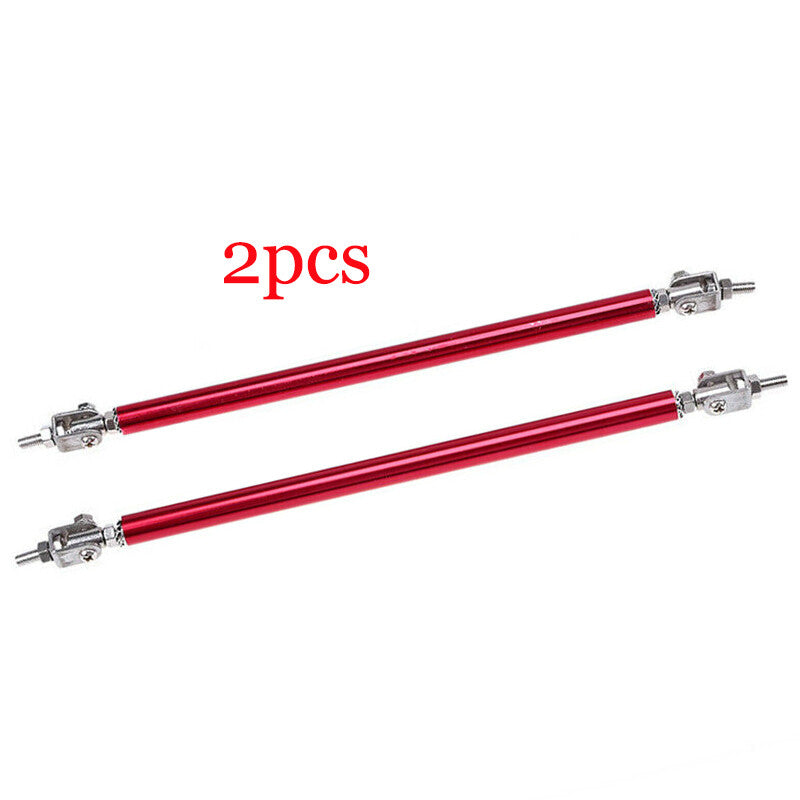 Adjustable 5.9 front lip splitter, rear diffuser strut, tie clip support - n