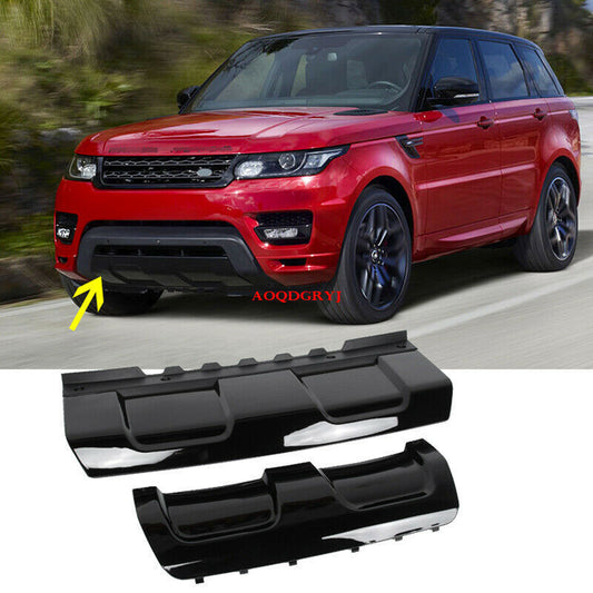 2p FrontRear Bumper Skid Plate Trim Cover Guard for Range Rover Sport 2014-2017
