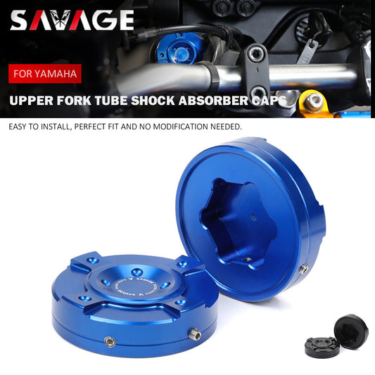 Upper Fork Tube Shock Absorber Caps for YAMAHA MT03 YZF R3 MT25 YZF-R25 2024 Q