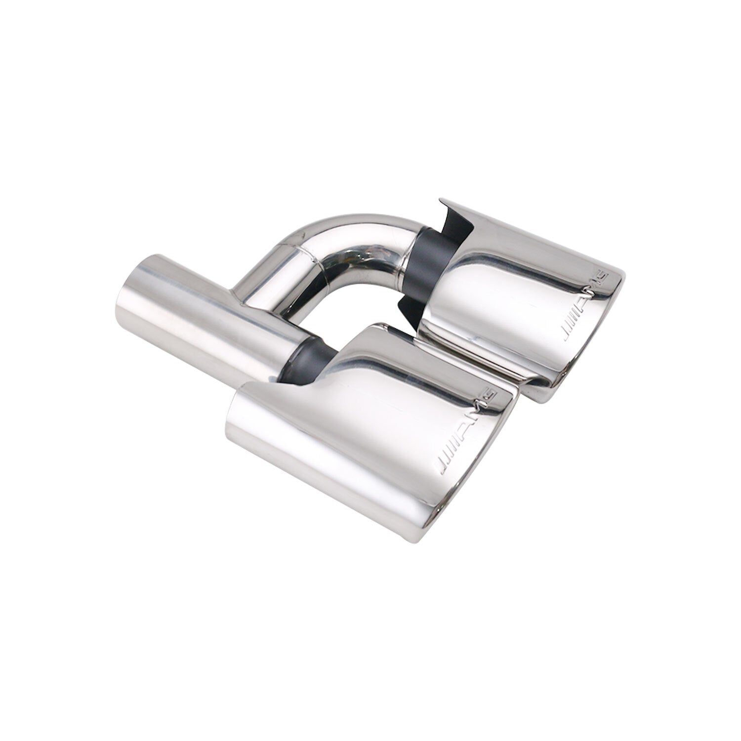 2PCS C63 Exhaust Tips AMG For C250 C300 C350 for Mercedes W204 W211 C-Class